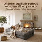 Canapé Modulable 3-en-1 en Velours Côtelé