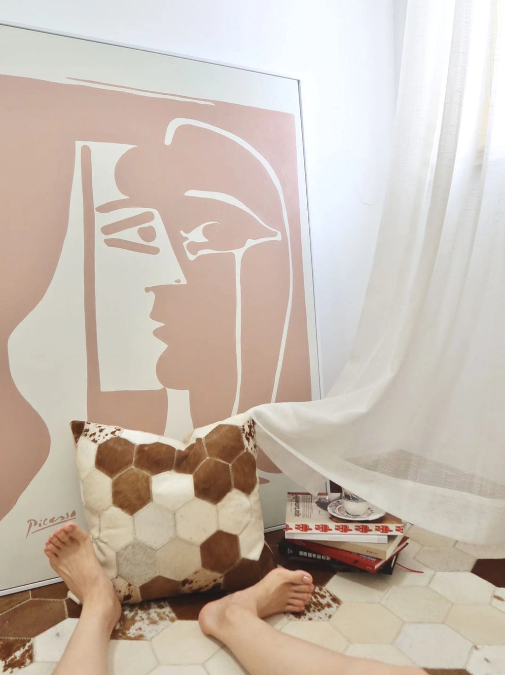 Housse de coussin en véritable cuir de vache 100 % naturel, 45 × 45 cm, motif vache marron crème, housse de coussin luxueuse pour décoration intérieure.