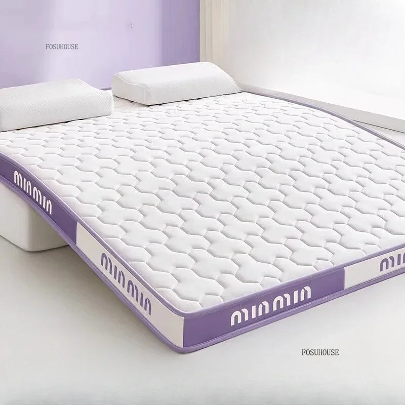 Matelas en latex pour tatami, matelas souple en éponge pour chambre, dortoir étudiant et logement en location, solution économique et confortable pour lit tatami.