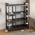 Étagère de rangement de cuisine en fer forgé à plusieurs niveaux, sur pied et amovible, organisateur pour légumes, condiments et ustensiles de cuisine pour la maison