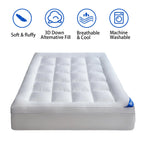 Surmatelas moelleux de style drap de lit, pour une ou deux personnes, épais, antidérapant et doux, adapté aux dortoirs et aux lits tatami.