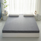 Matelas moelleux multifonctionnel pour la maison, en mousse à mémoire de forme et coton éponge, déhoussable et lavable, idéal pour la chambre et le dortoir.