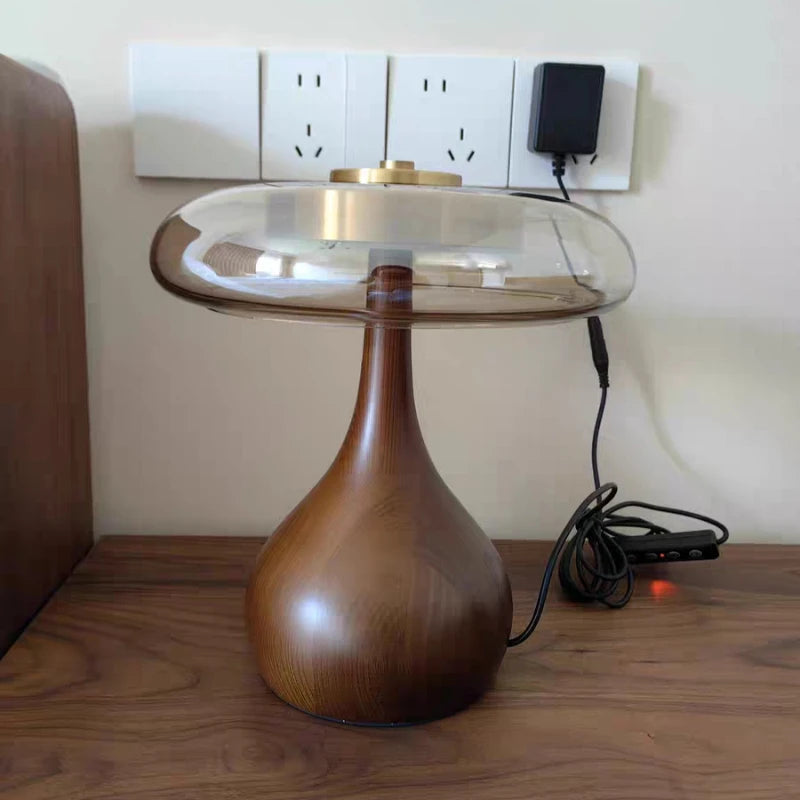 Lampadaire LED vintage nordique pour salon et chambre, luminaires en verre transparent, design d'ambiance Lampe A