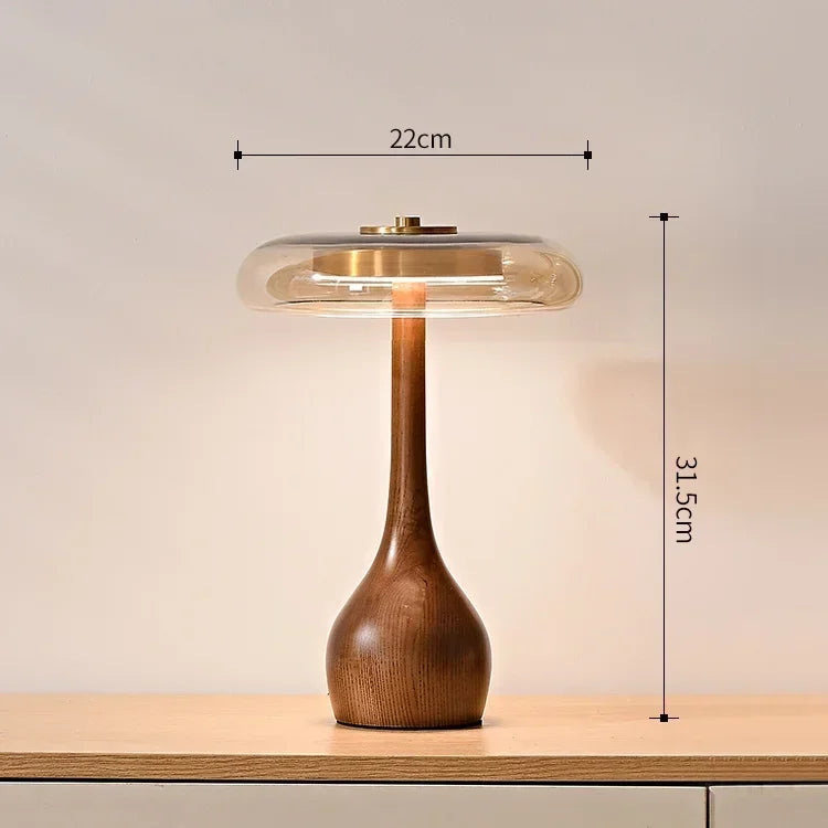 Lampadaire LED vintage nordique pour salon et chambre, luminaires en verre transparent, design d'ambiance Lampe A