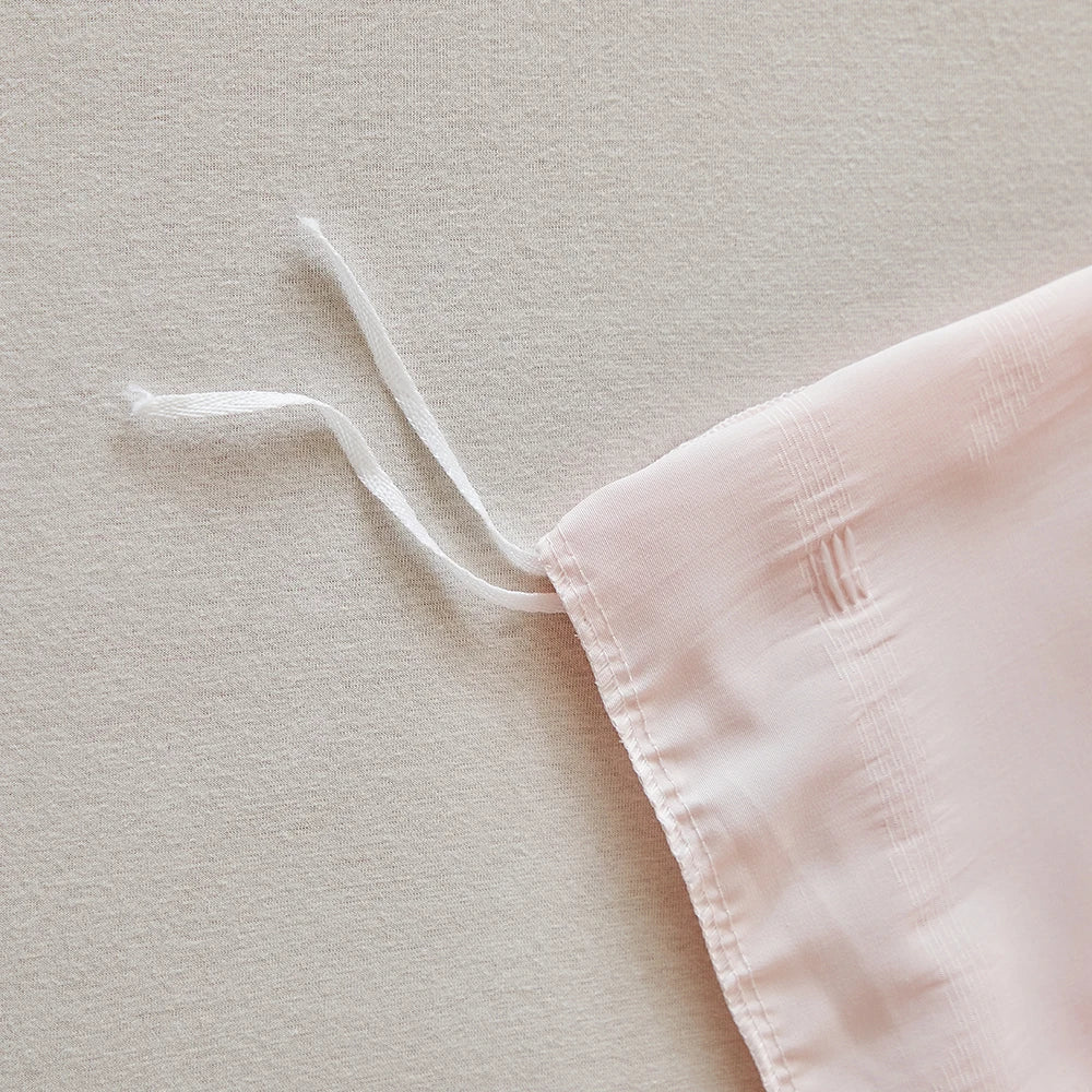 Parure de lit avec housse de couette, tailles Twin, Double, Queen et King, 135 × 200 cm, style nordique, housse de couette avec motif feuilles tufté, linge de lit simple ou double, disponible jusqu’à 240 × 220 cm.