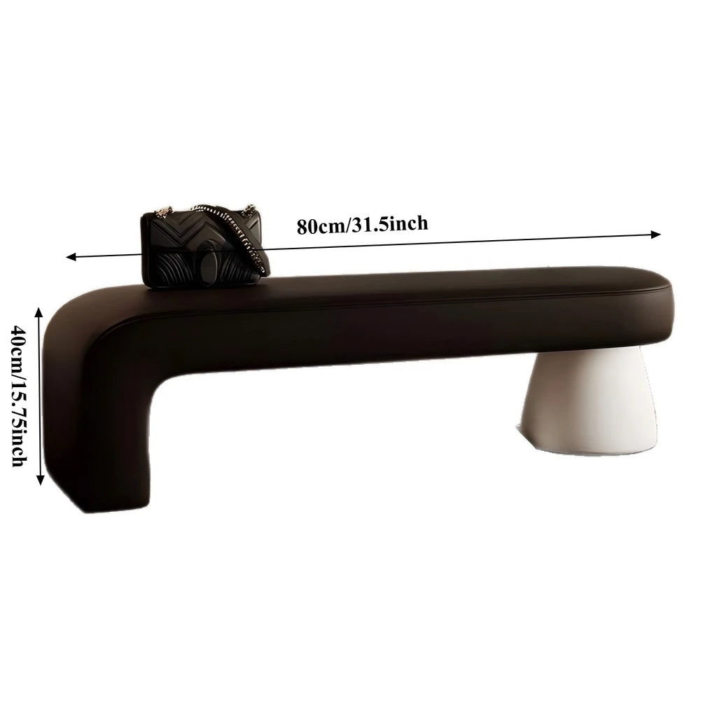 Banc à chaussures nordique rembourré avec rangement, pouf coffre avec assise matelassée longue, meuble pour entrée, couloir, chambre ou vestiaire.